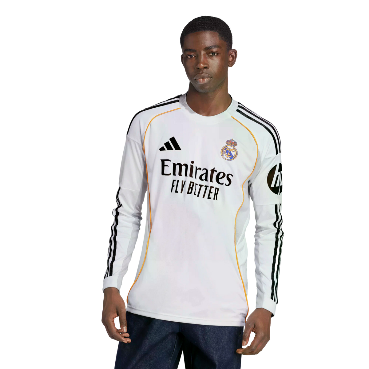 camiseta real madrid 25/26 manga larga