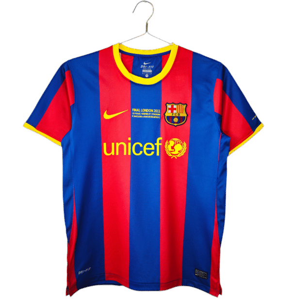camiseta fc barcelona 10/11 local ucl final