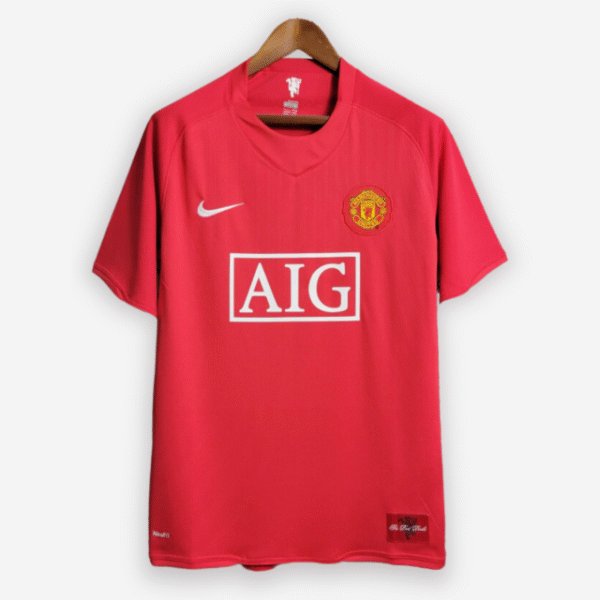 camiseta manchester united 07/08 local