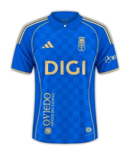 camiseta real oviedo 25/26