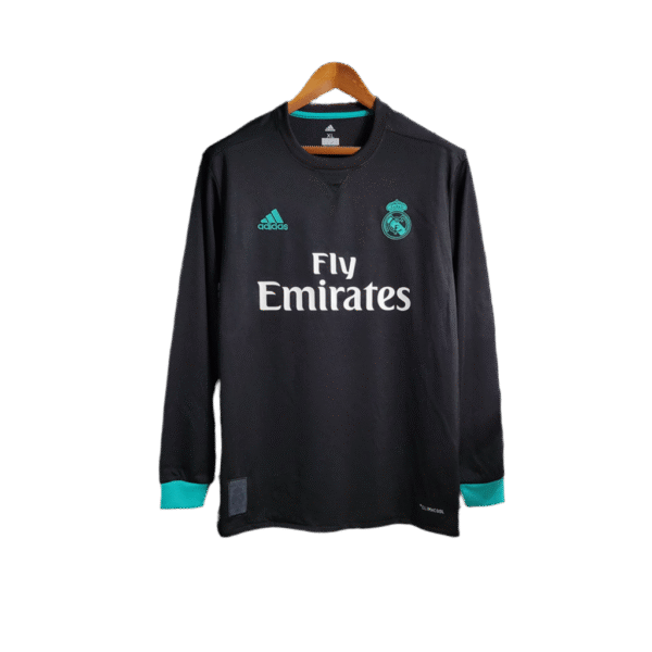 camiseta real madrid 17/18 visita manga larga