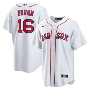 camisa mlb red sox blanca durán