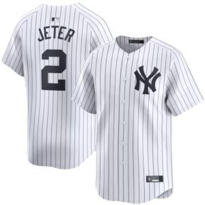 camisa mlb yankees blanca jeter