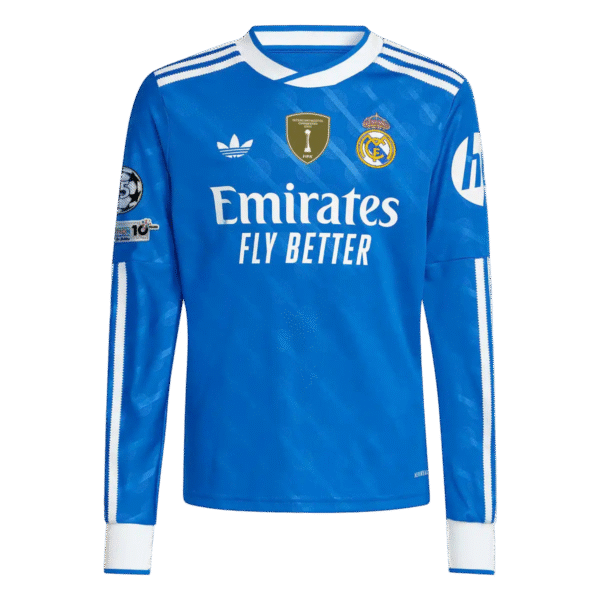 camiseta real madrid 25/26 alternativa manga larga