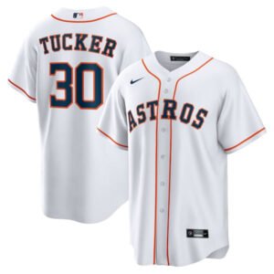 camisa mlb astros blanca tucker