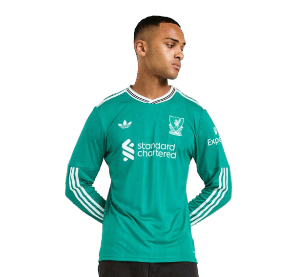 camiseta liverpool 25/26 alternativa manga larga