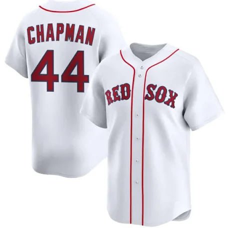camisa mlb red sox blanca chapman