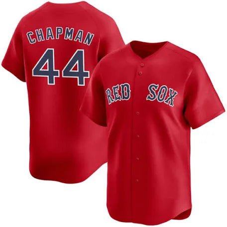 camisa mlb red sox roja chapman