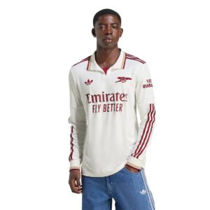 camiseta arsenal 25/26 manga larga visitante