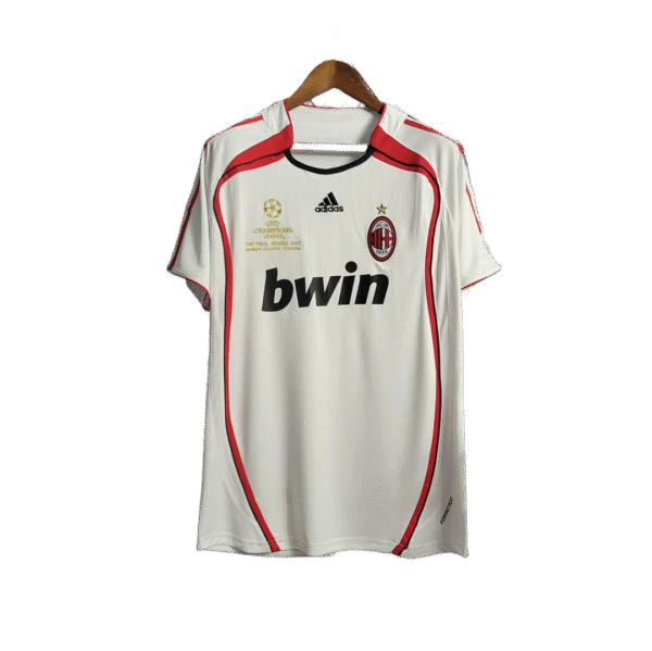camiseta ac milán 2007 visitante