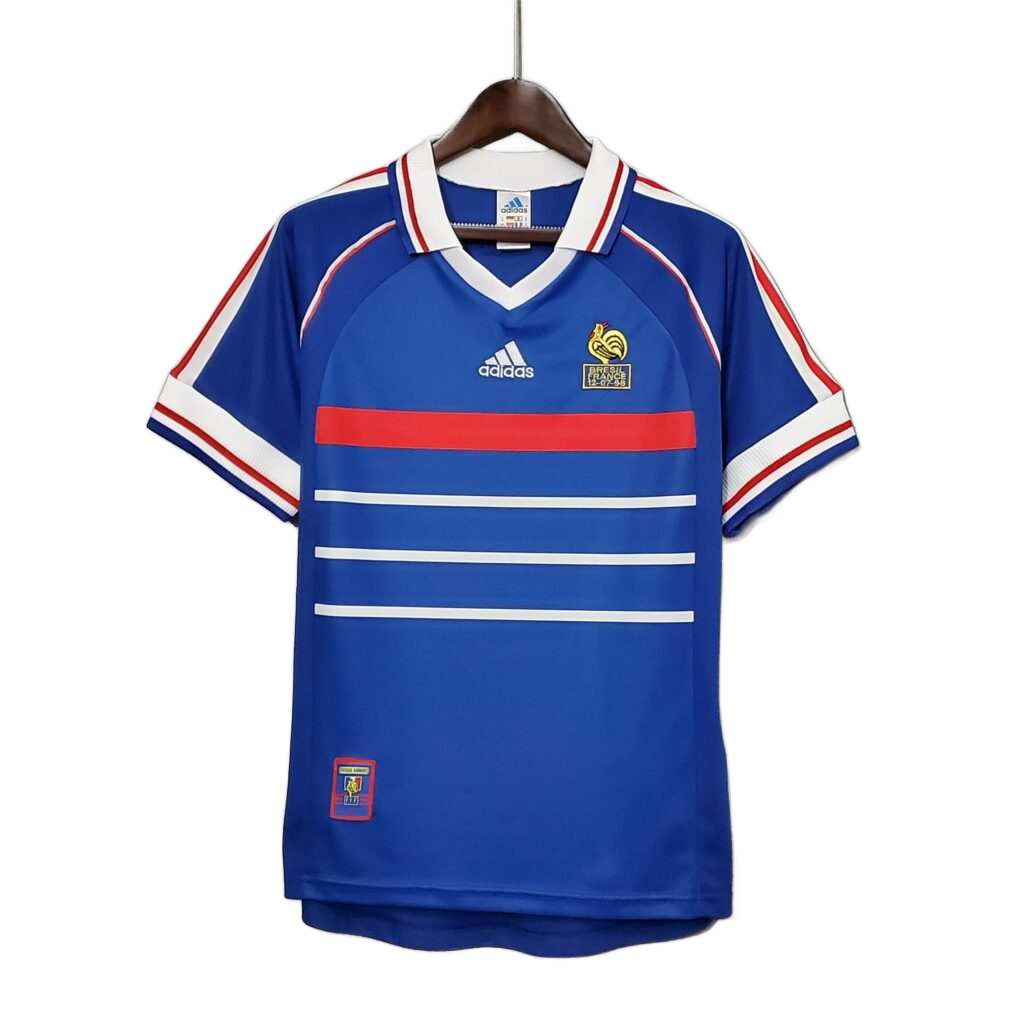 camiseta francia 1998 local