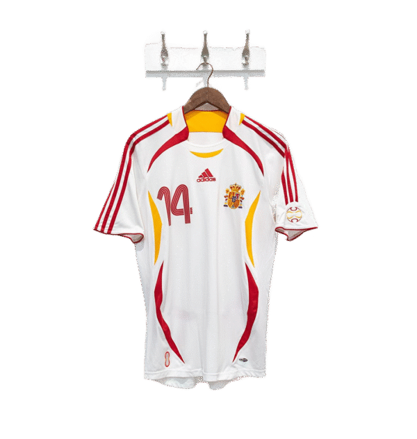 camiseta españa 2006 visitante