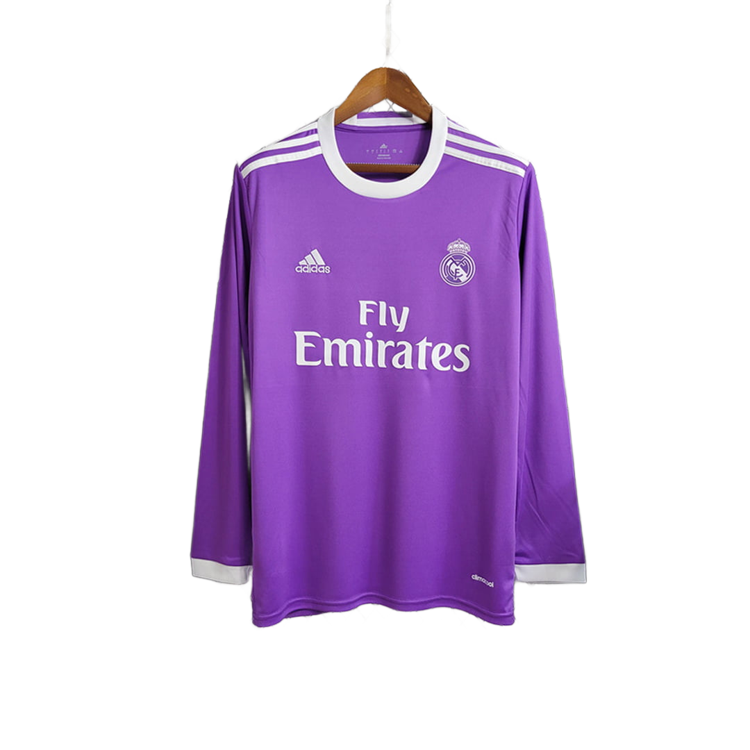 camiseta real madrid 16/17 visitante manga larga