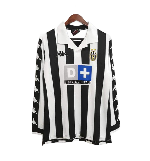 camiseta juventus 00’ local manga larga
