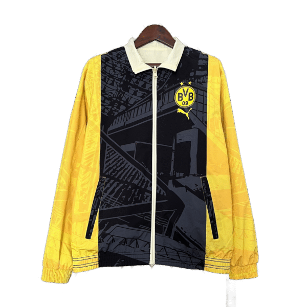 chaqueta reversible borussia dortmund