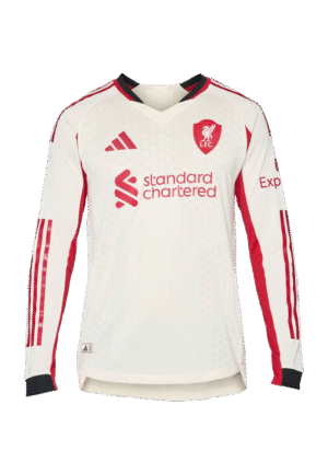 camiseta liverpool 25/26 manga larga visitante