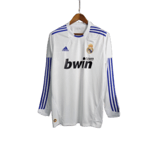 camiseta real madrid 12/13 local manga larga