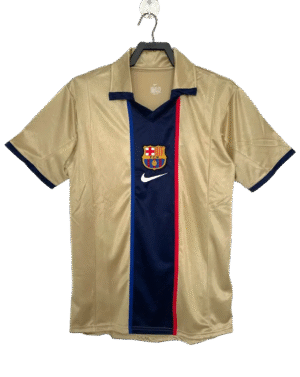 camiseta fc barcelona 01/02 visita